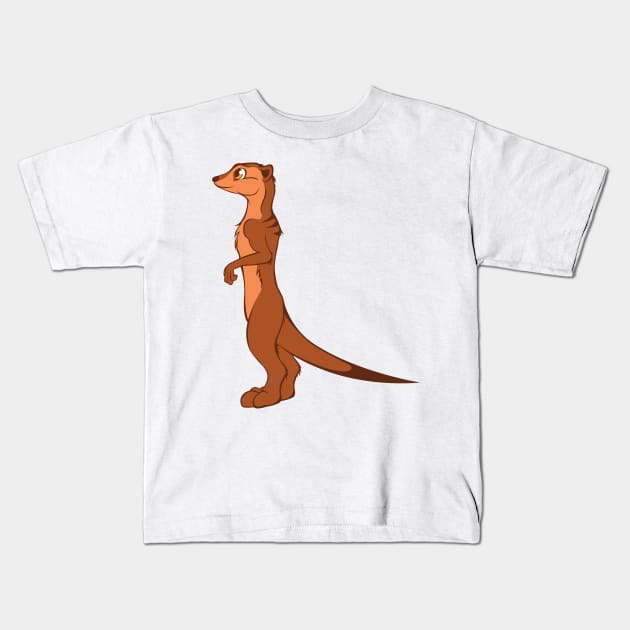 Meerkat Kids T-Shirt by SakuraDragon